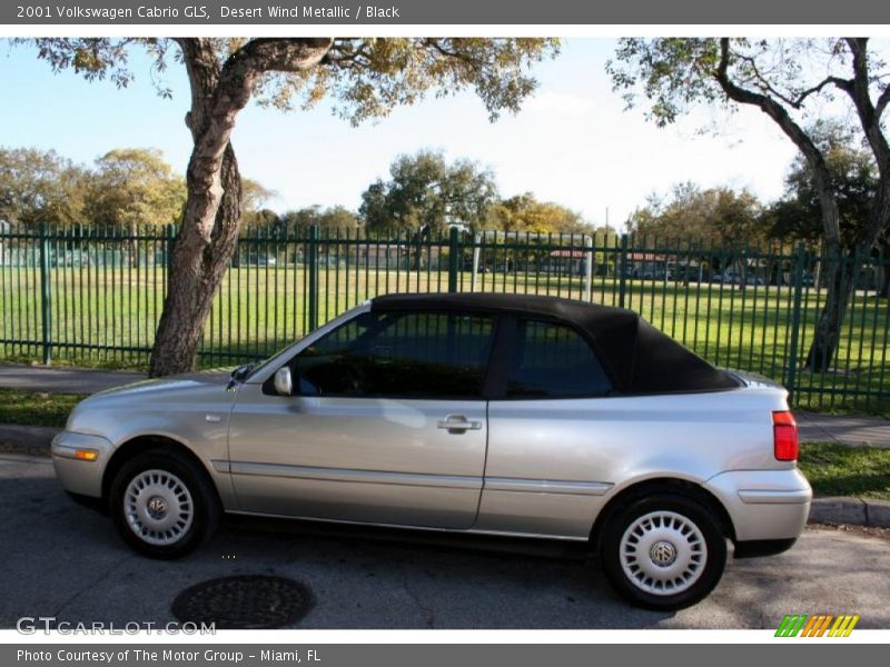 Desert Wind Metallic / Black 2001 Volkswagen Cabrio GLS