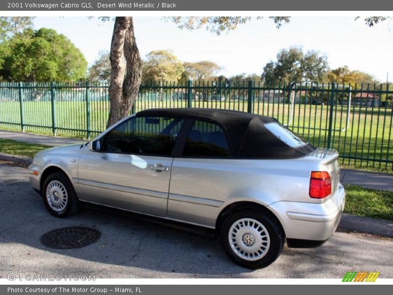 Desert Wind Metallic / Black 2001 Volkswagen Cabrio GLS