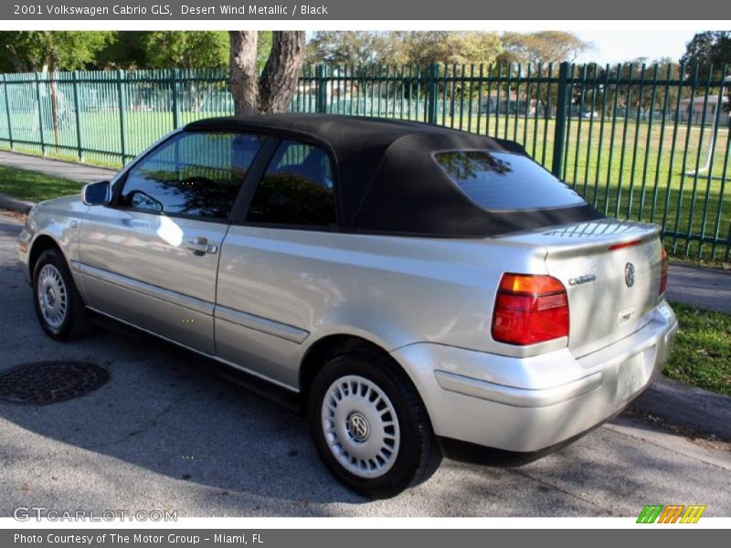 Desert Wind Metallic / Black 2001 Volkswagen Cabrio GLS