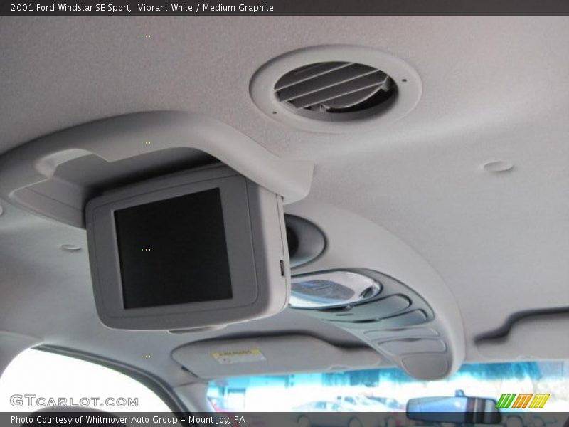 Vibrant White / Medium Graphite 2001 Ford Windstar SE Sport