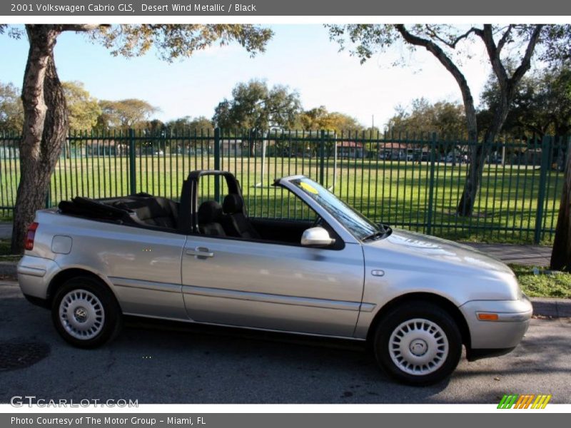 Desert Wind Metallic / Black 2001 Volkswagen Cabrio GLS