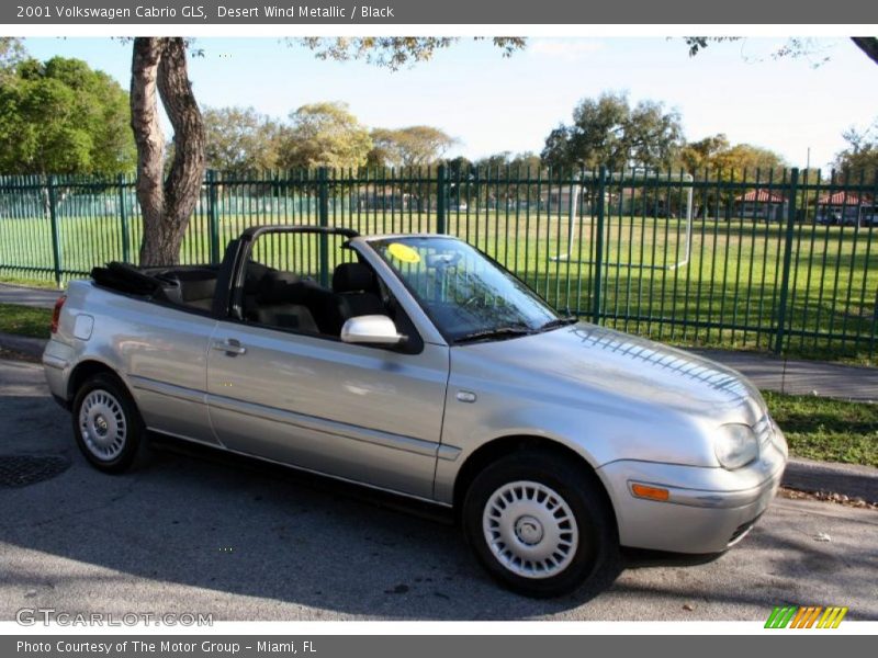 Desert Wind Metallic / Black 2001 Volkswagen Cabrio GLS
