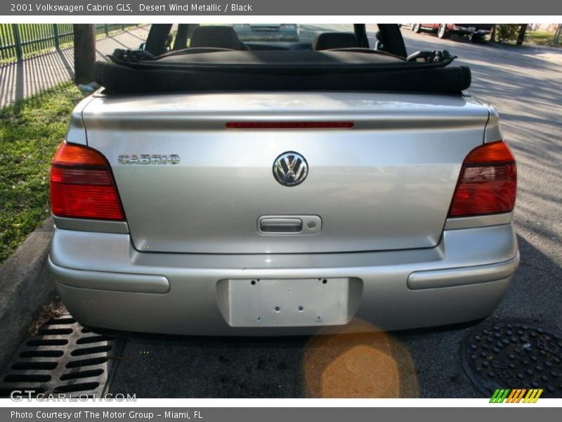 Desert Wind Metallic / Black 2001 Volkswagen Cabrio GLS