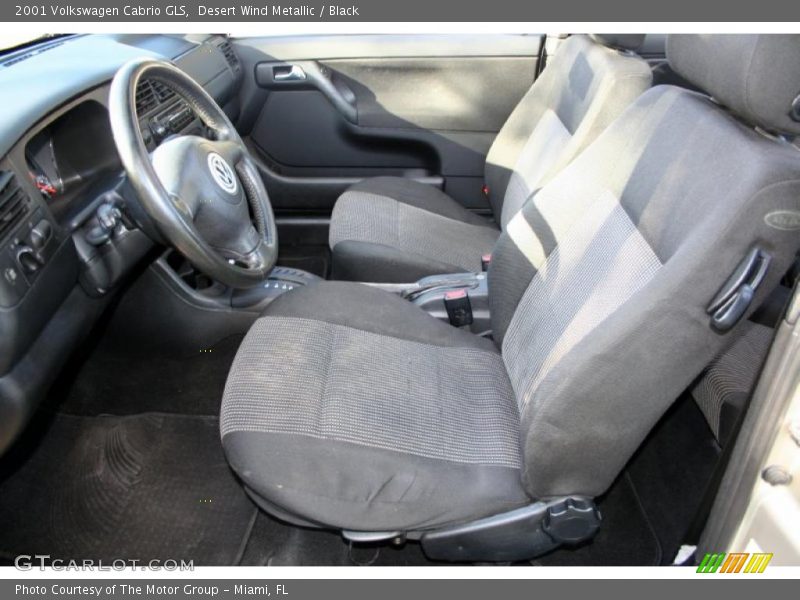 Desert Wind Metallic / Black 2001 Volkswagen Cabrio GLS