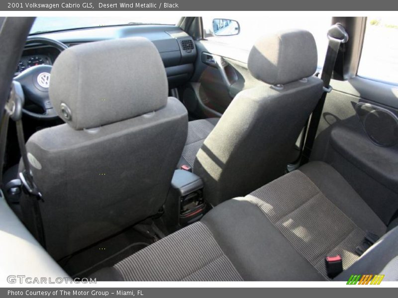 Desert Wind Metallic / Black 2001 Volkswagen Cabrio GLS