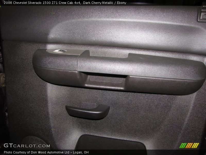 Dark Cherry Metallic / Ebony 2008 Chevrolet Silverado 1500 Z71 Crew Cab 4x4