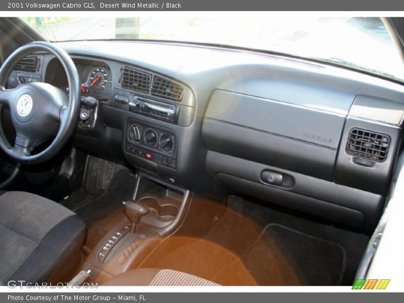 Desert Wind Metallic / Black 2001 Volkswagen Cabrio GLS
