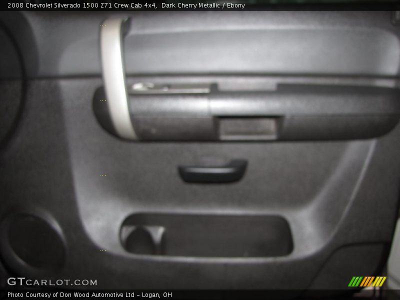 Dark Cherry Metallic / Ebony 2008 Chevrolet Silverado 1500 Z71 Crew Cab 4x4