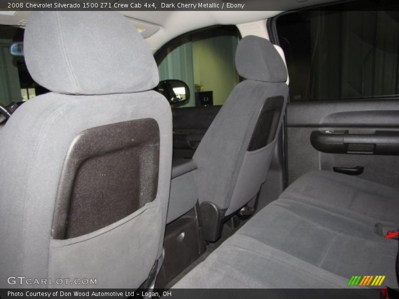 Dark Cherry Metallic / Ebony 2008 Chevrolet Silverado 1500 Z71 Crew Cab 4x4