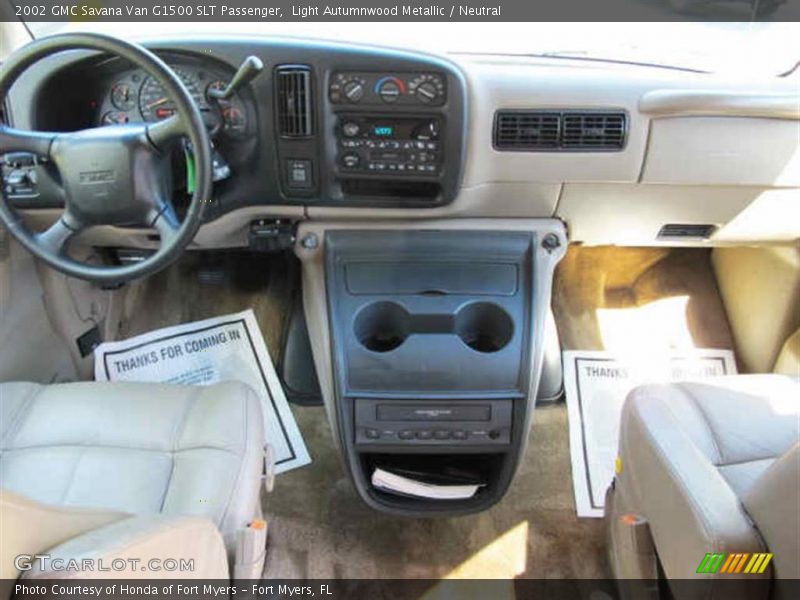 Light Autumnwood Metallic / Neutral 2002 GMC Savana Van G1500 SLT Passenger