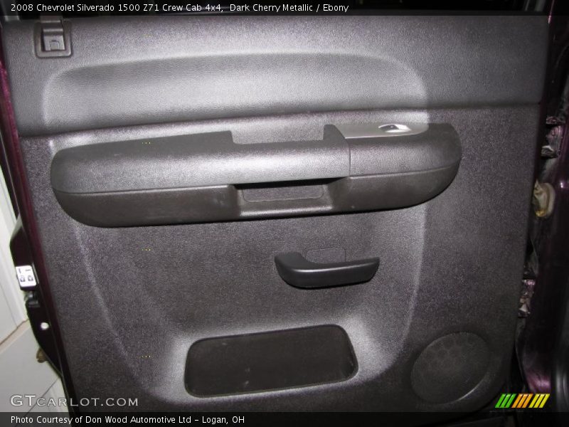 Dark Cherry Metallic / Ebony 2008 Chevrolet Silverado 1500 Z71 Crew Cab 4x4