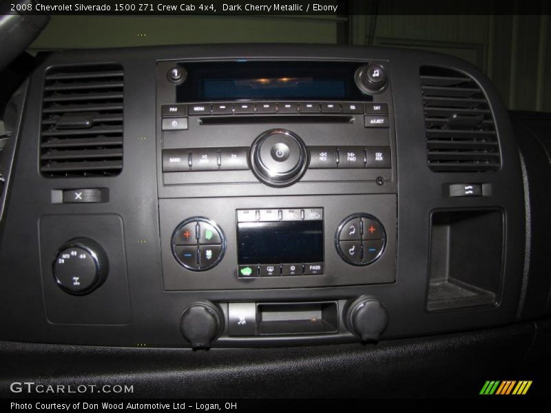 Dark Cherry Metallic / Ebony 2008 Chevrolet Silverado 1500 Z71 Crew Cab 4x4