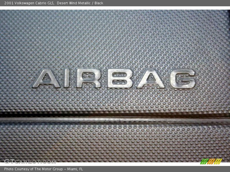 Desert Wind Metallic / Black 2001 Volkswagen Cabrio GLS