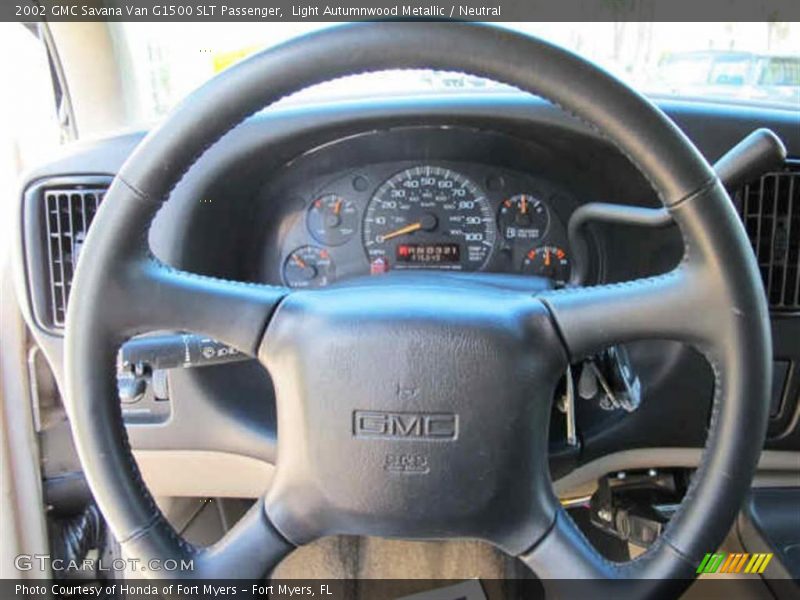 Light Autumnwood Metallic / Neutral 2002 GMC Savana Van G1500 SLT Passenger