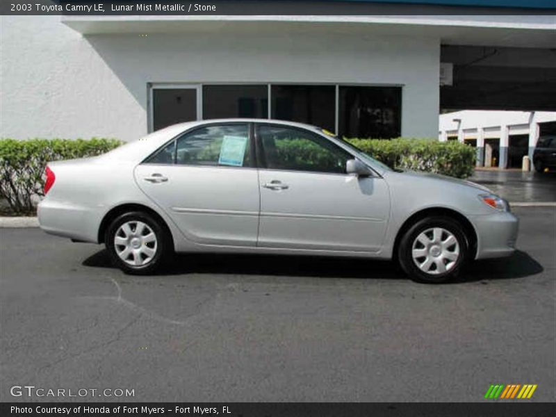 Lunar Mist Metallic / Stone 2003 Toyota Camry LE