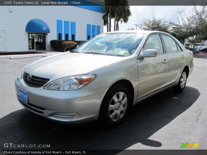 Lunar Mist Metallic / Stone 2003 Toyota Camry LE