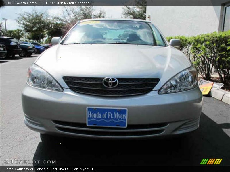 Lunar Mist Metallic / Stone 2003 Toyota Camry LE