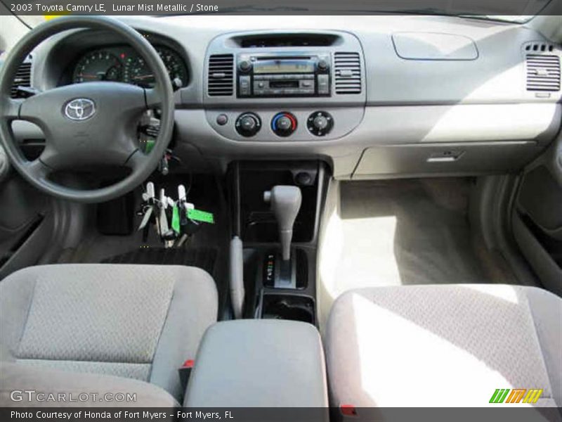Lunar Mist Metallic / Stone 2003 Toyota Camry LE