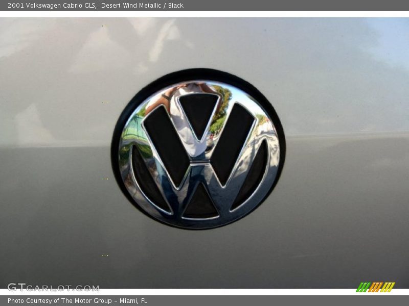 Desert Wind Metallic / Black 2001 Volkswagen Cabrio GLS
