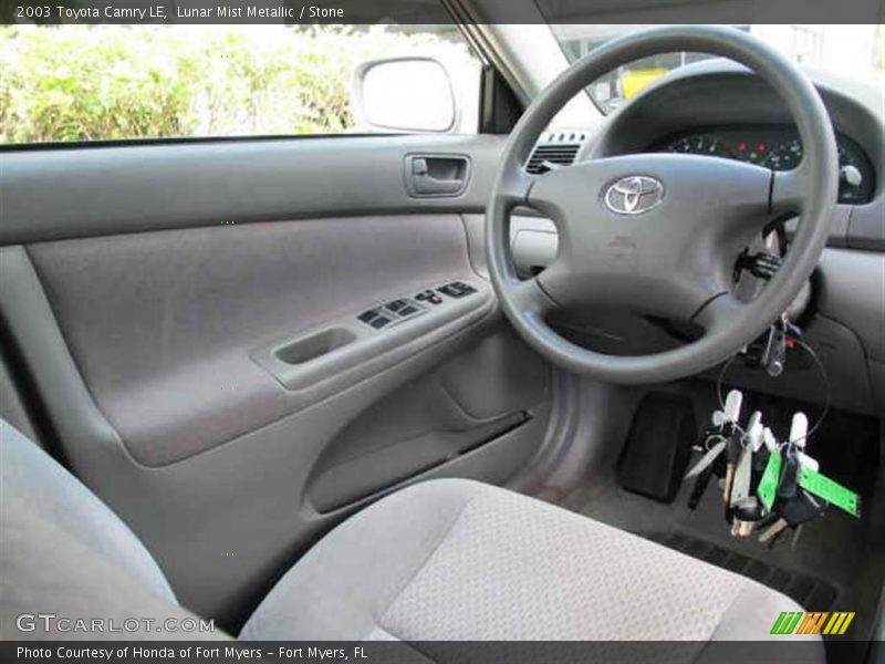 Lunar Mist Metallic / Stone 2003 Toyota Camry LE