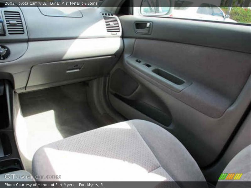 Lunar Mist Metallic / Stone 2003 Toyota Camry LE