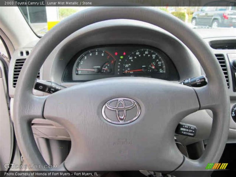 Lunar Mist Metallic / Stone 2003 Toyota Camry LE