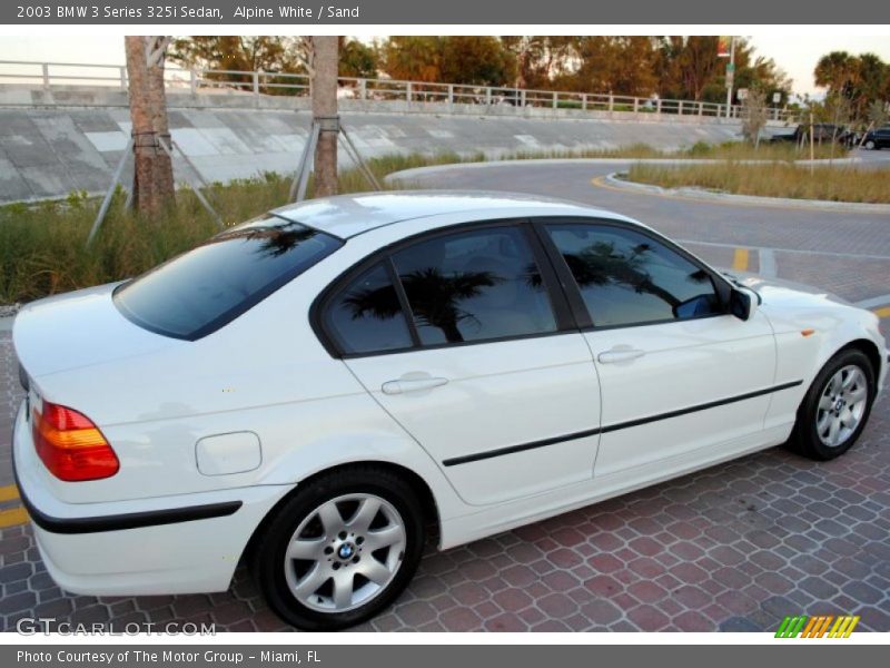 Alpine White / Sand 2003 BMW 3 Series 325i Sedan