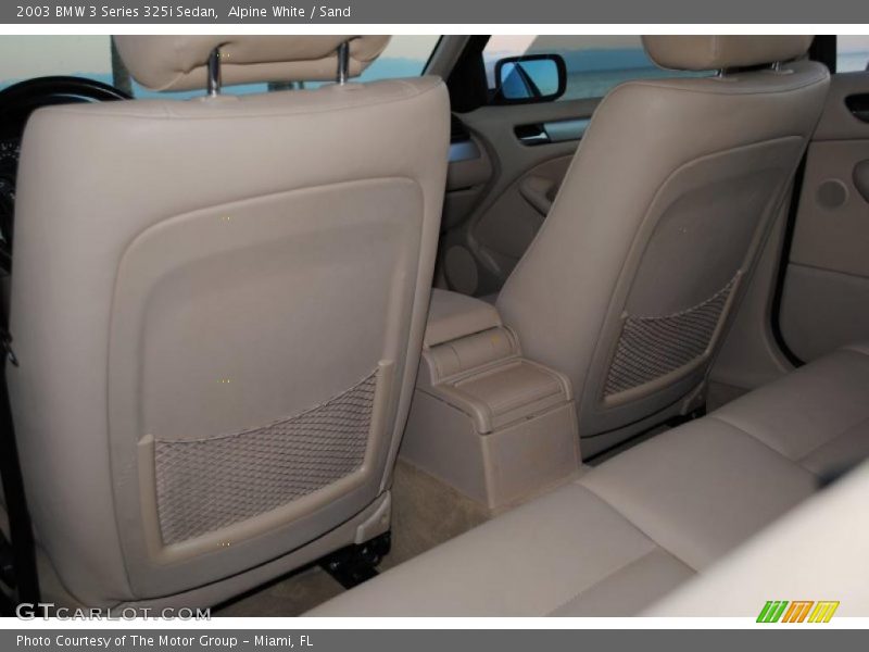 Alpine White / Sand 2003 BMW 3 Series 325i Sedan