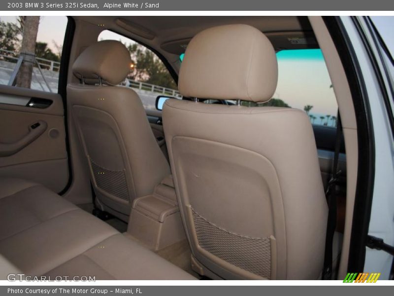 Alpine White / Sand 2003 BMW 3 Series 325i Sedan
