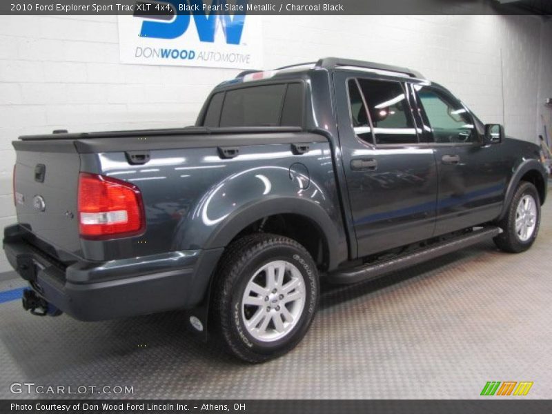 Black Pearl Slate Metallic / Charcoal Black 2010 Ford Explorer Sport Trac XLT 4x4