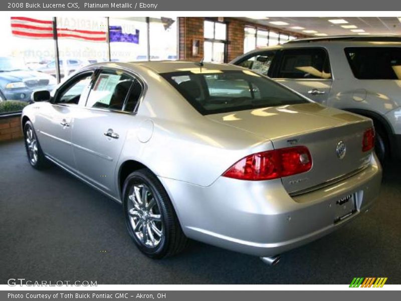 Platinum Metallic / Ebony 2008 Buick Lucerne CXS