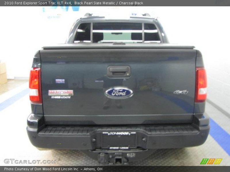 Black Pearl Slate Metallic / Charcoal Black 2010 Ford Explorer Sport Trac XLT 4x4