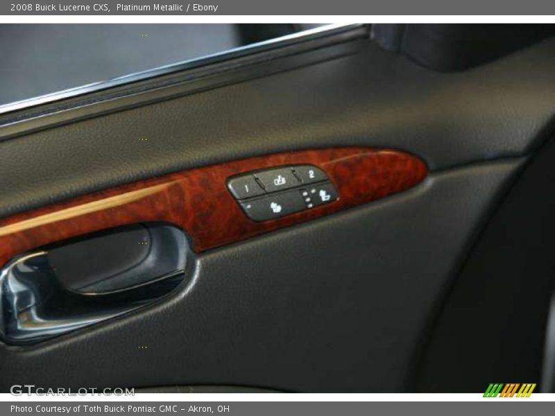 Platinum Metallic / Ebony 2008 Buick Lucerne CXS