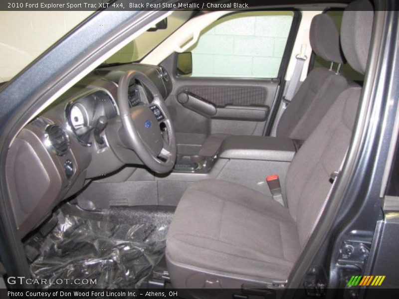 Black Pearl Slate Metallic / Charcoal Black 2010 Ford Explorer Sport Trac XLT 4x4