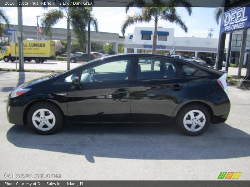 Black / Dark Gray 2010 Toyota Prius Hybrid III