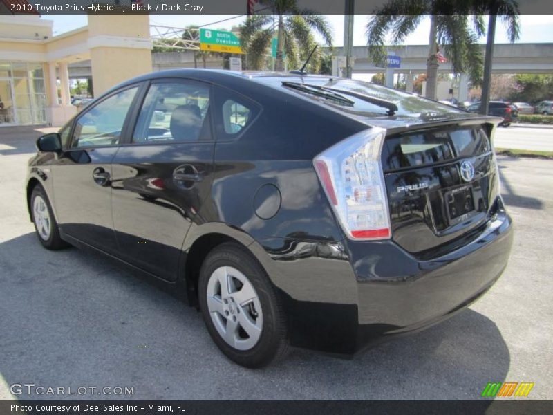 Black / Dark Gray 2010 Toyota Prius Hybrid III