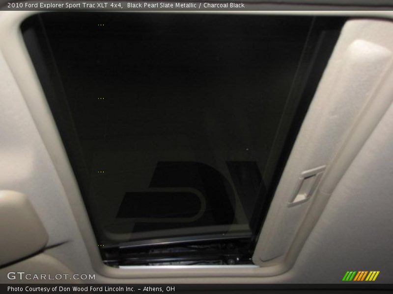 Black Pearl Slate Metallic / Charcoal Black 2010 Ford Explorer Sport Trac XLT 4x4