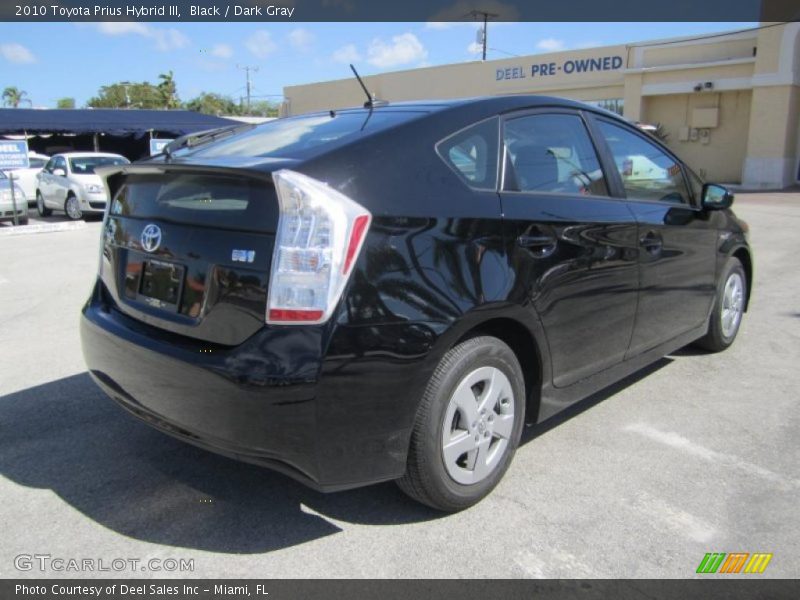 Black / Dark Gray 2010 Toyota Prius Hybrid III
