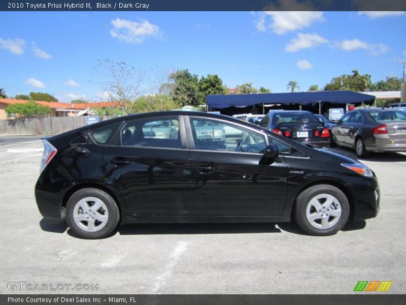 Black / Dark Gray 2010 Toyota Prius Hybrid III