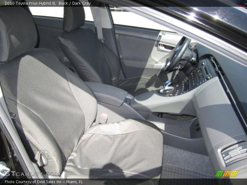 Black / Dark Gray 2010 Toyota Prius Hybrid III