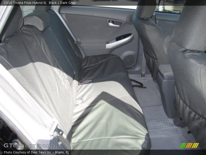 Black / Dark Gray 2010 Toyota Prius Hybrid III