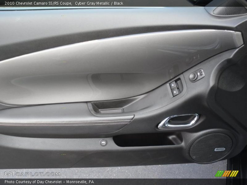 Cyber Gray Metallic / Black 2010 Chevrolet Camaro SS/RS Coupe