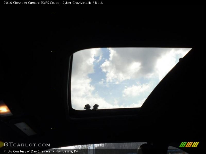 Cyber Gray Metallic / Black 2010 Chevrolet Camaro SS/RS Coupe