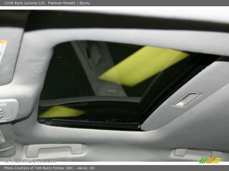 Platinum Metallic / Ebony 2008 Buick Lucerne CXS