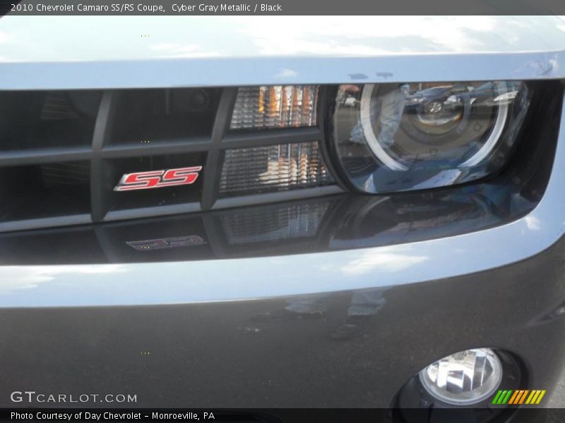 Cyber Gray Metallic / Black 2010 Chevrolet Camaro SS/RS Coupe