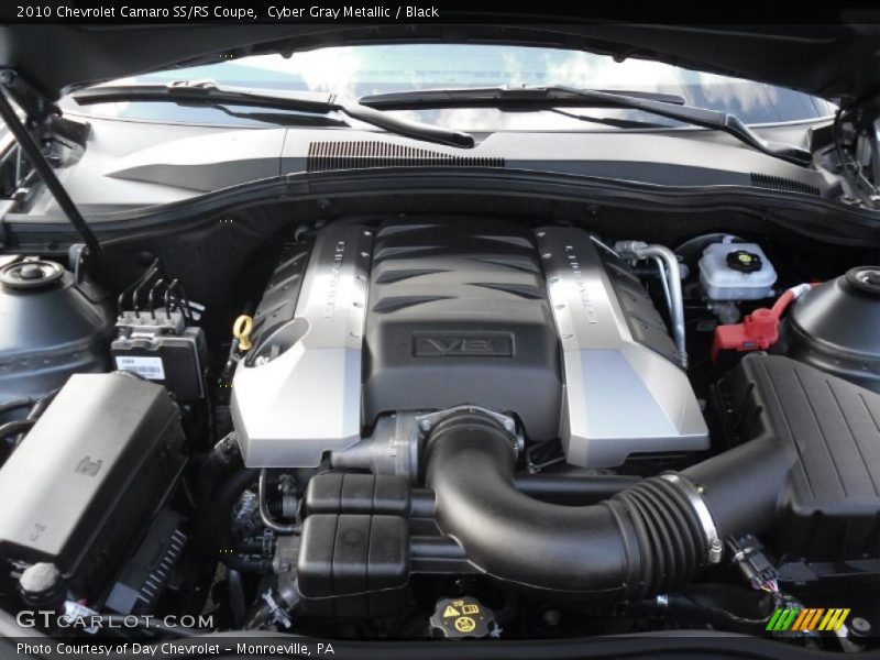 Cyber Gray Metallic / Black 2010 Chevrolet Camaro SS/RS Coupe
