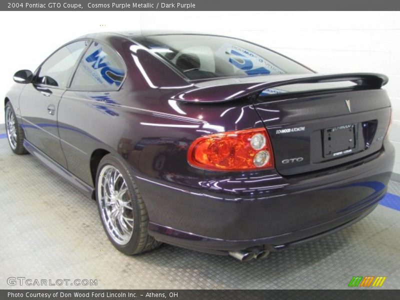 Cosmos Purple Metallic / Dark Purple 2004 Pontiac GTO Coupe