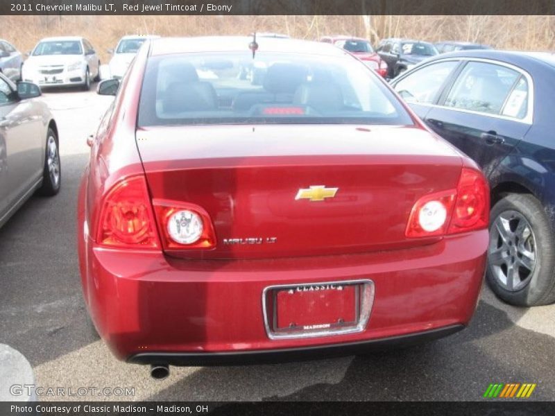 Red Jewel Tintcoat / Ebony 2011 Chevrolet Malibu LT
