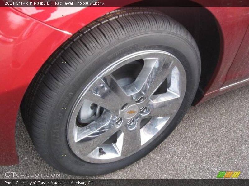 Red Jewel Tintcoat / Ebony 2011 Chevrolet Malibu LT