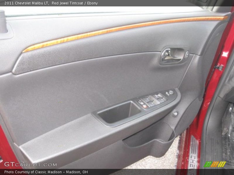 Red Jewel Tintcoat / Ebony 2011 Chevrolet Malibu LT